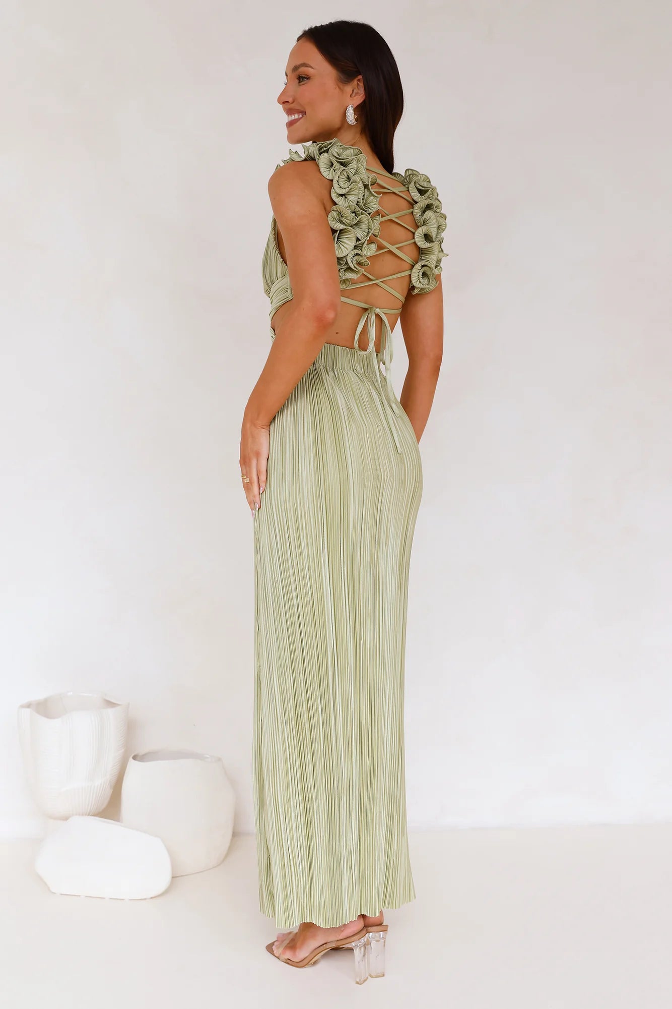 Trust Your Love Maxi Dress Sage