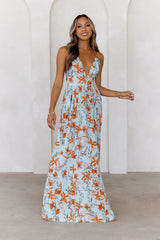 Whispers In The Garden Maxi Dress Mint