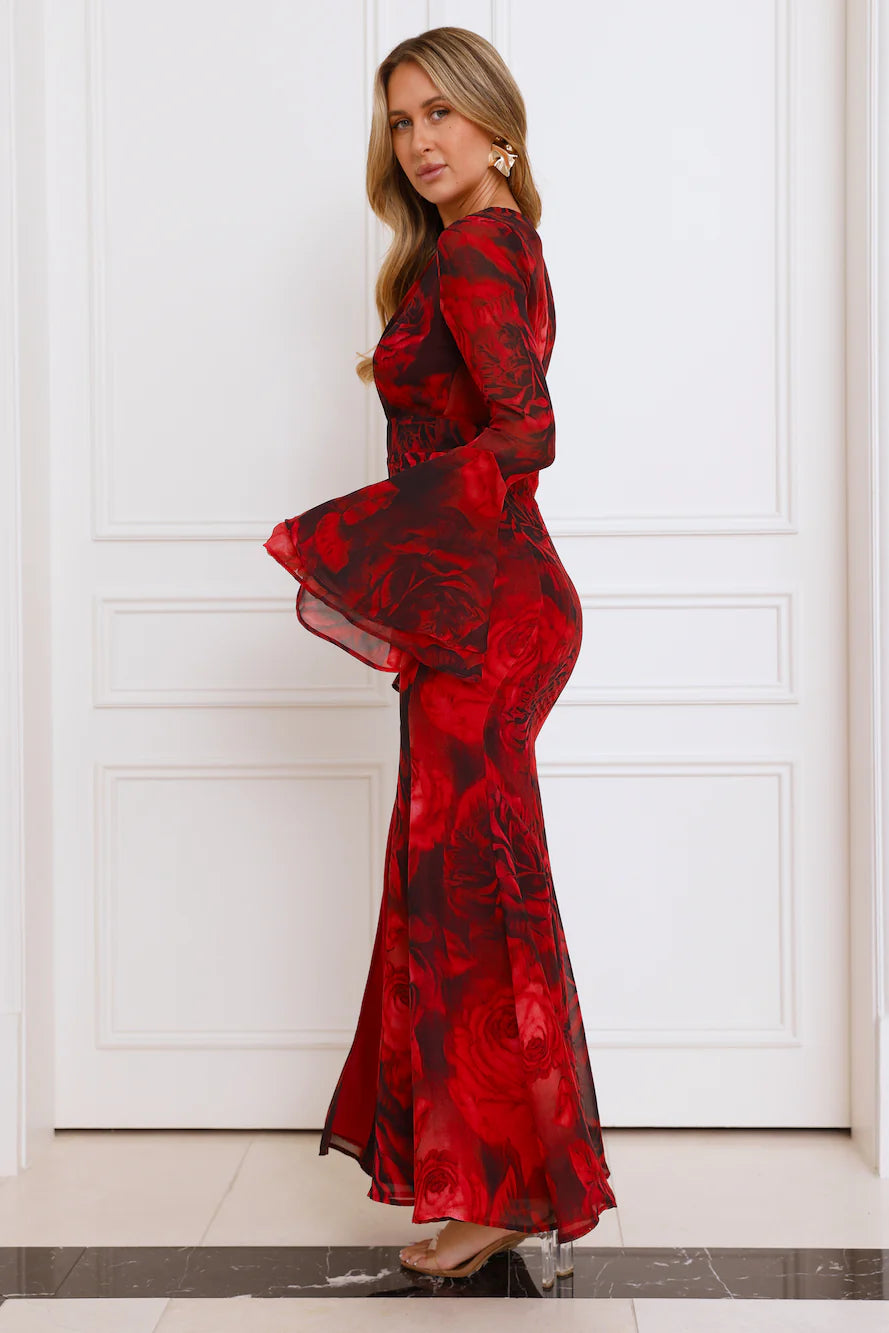 Sari Maxi Dress Giovana Print