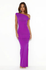 RUNAWAY Chyna Midi Dress Purple