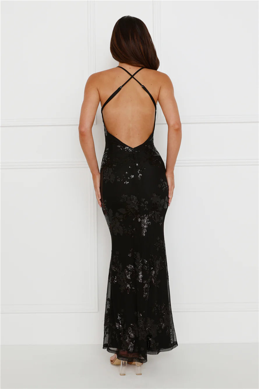 Margie Maxi Dress Black