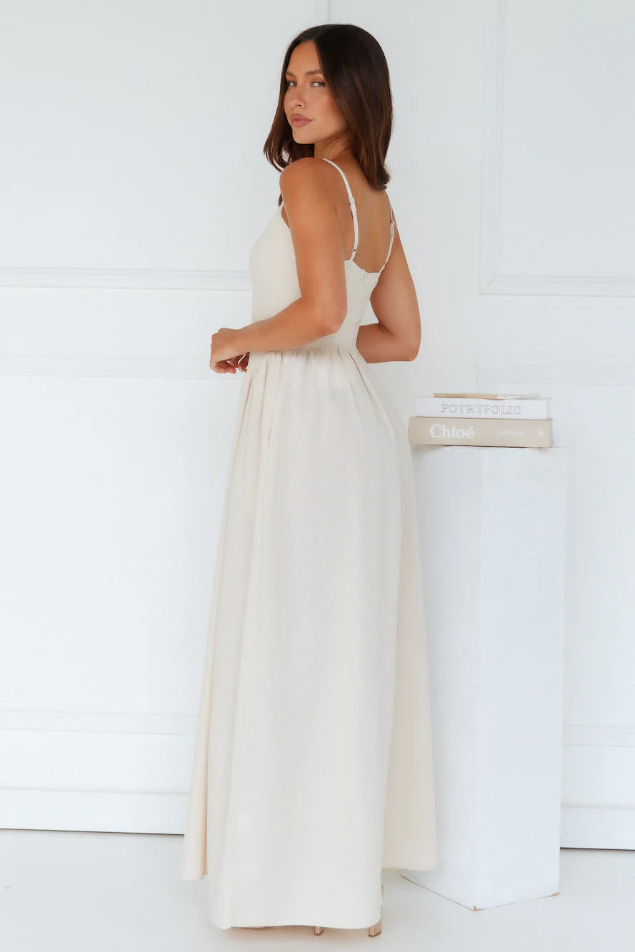 Zephy Maxi Dress Sand