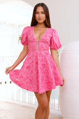 Sunny Afternoon Mini Dress Pink