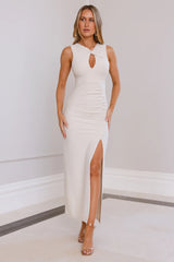 Stylish Starlet Maxi Dress Beige