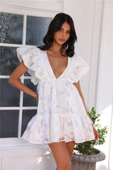Sweeter Than Life Mini Dress White