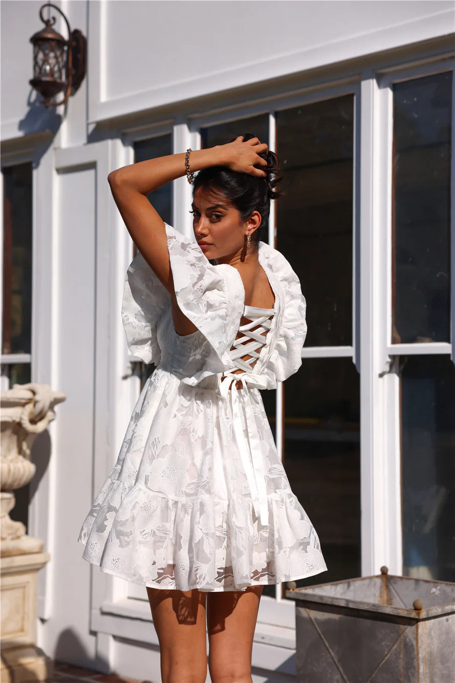 Sweeter Than Life Mini Dress White