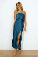 Sultry Mood Maxi Dress Teal
