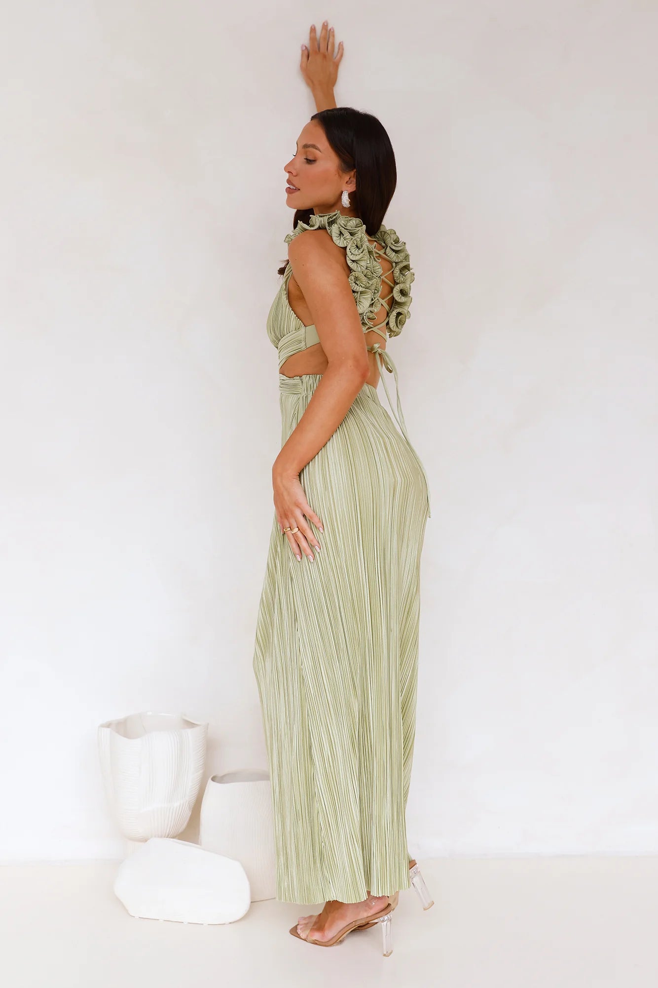 Trust Your Love Maxi Dress Sage