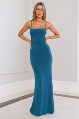 Celebrity Spotlight Maxi Dress Teal