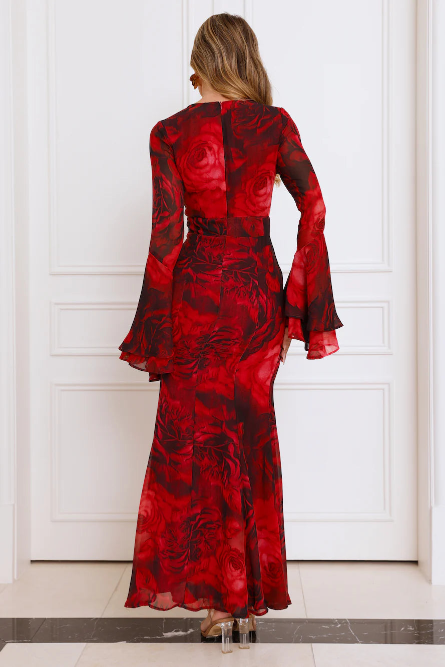 Sari Maxi Dress Giovana Print