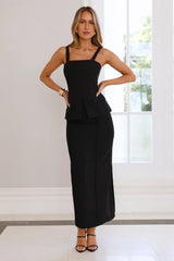 Refined After Hours Tailored Top Black