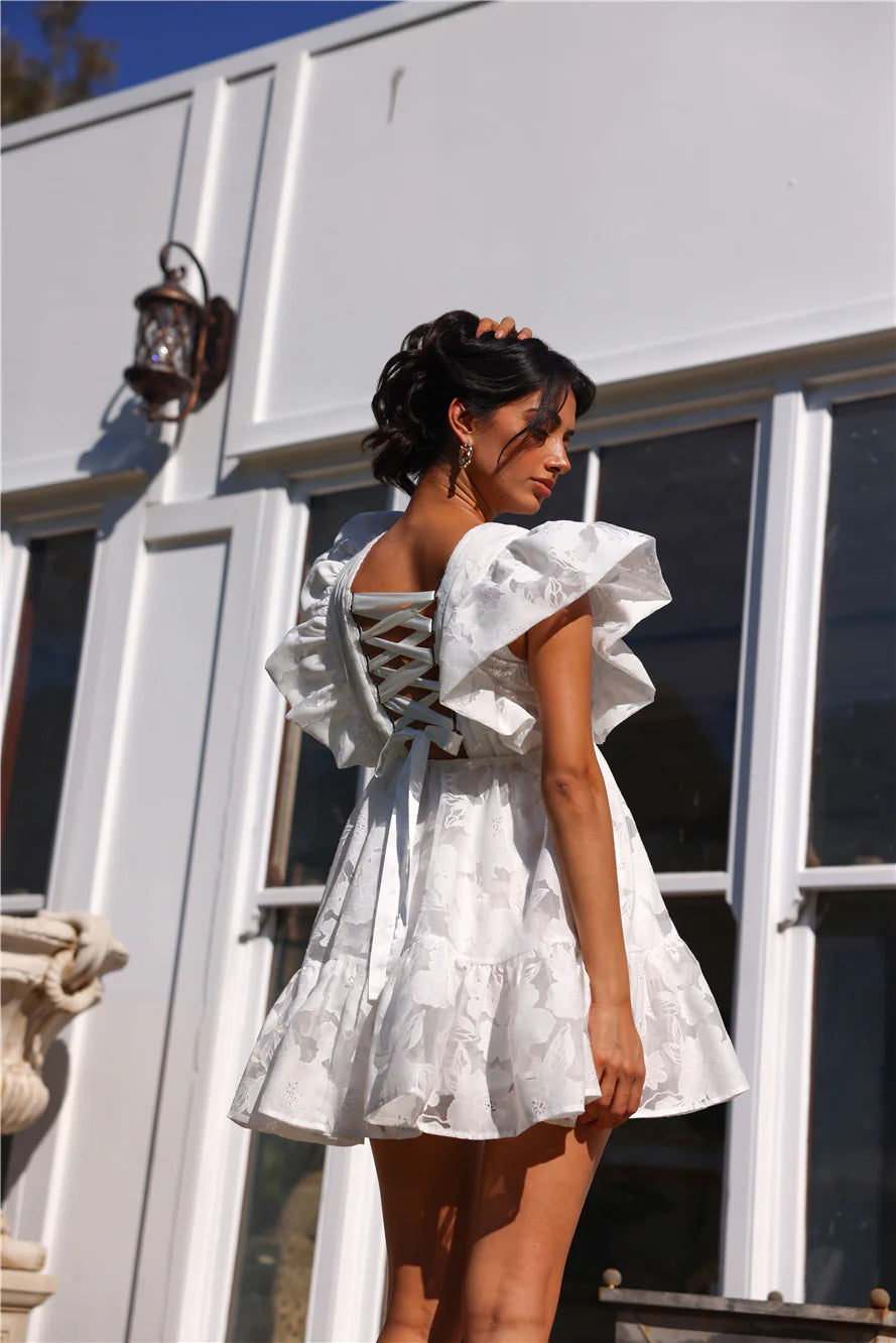 Sweeter Than Life Mini Dress White