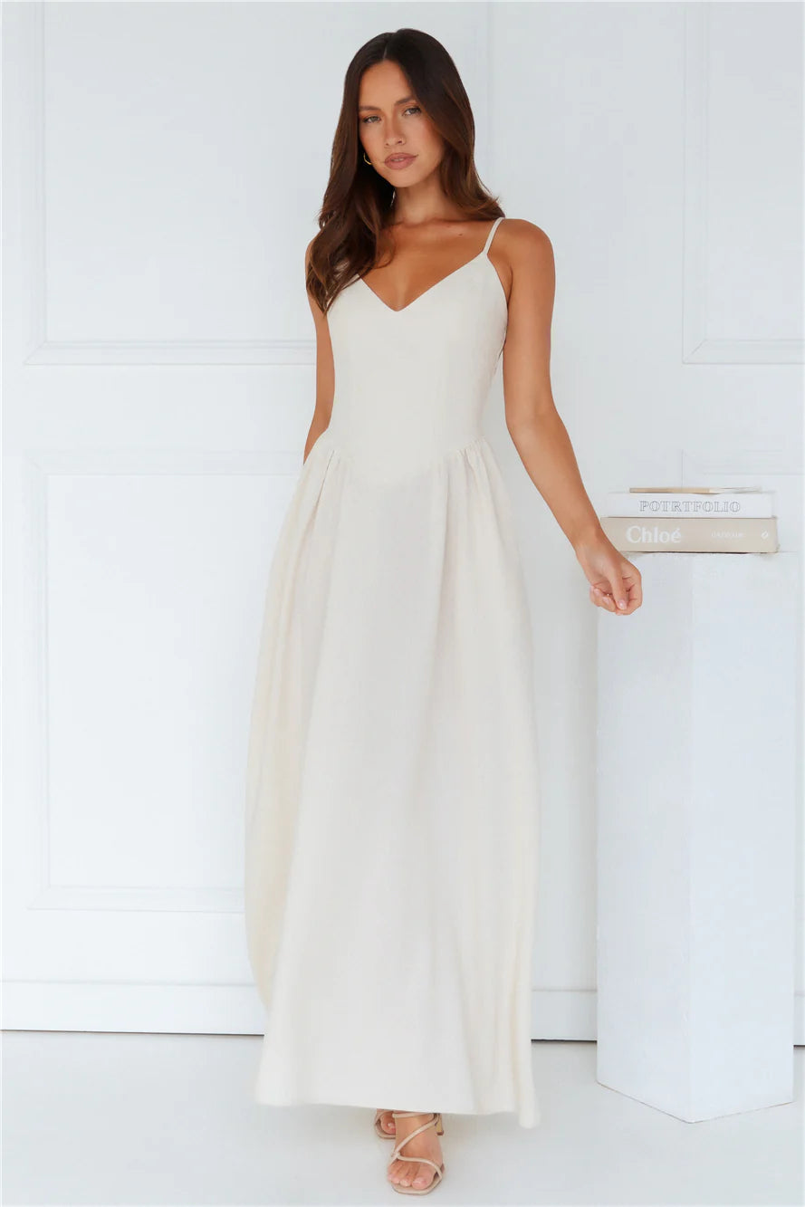 Zephy Maxi Dress Sand