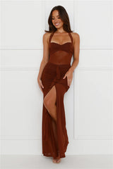 Tallula Maxi Dress Espresso