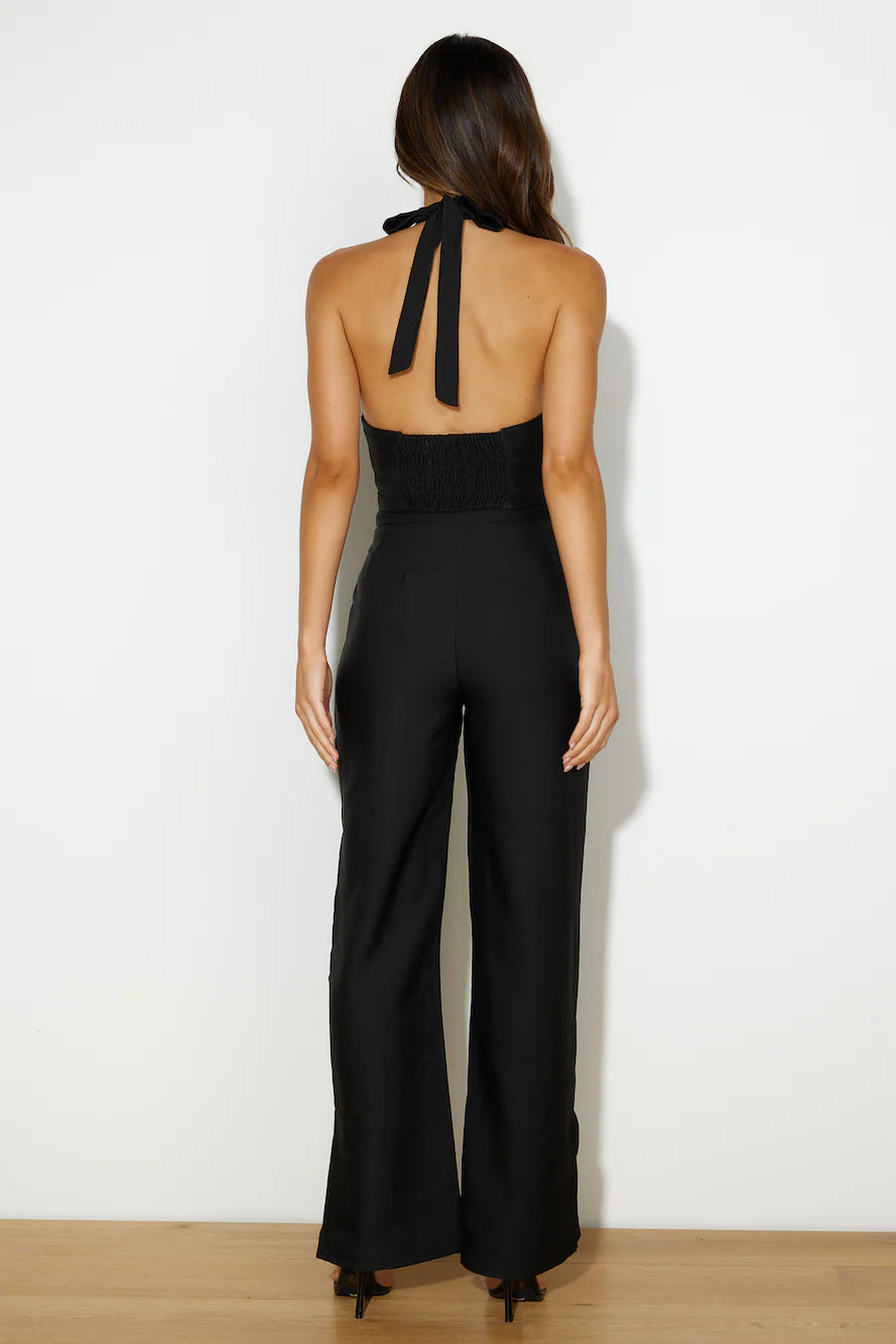 On Trend Top Black