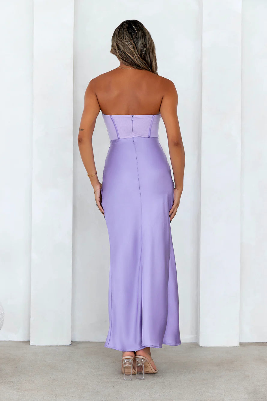 VIP Only Maxi Dress Purple