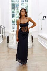 Watching You Maxi Dress Black